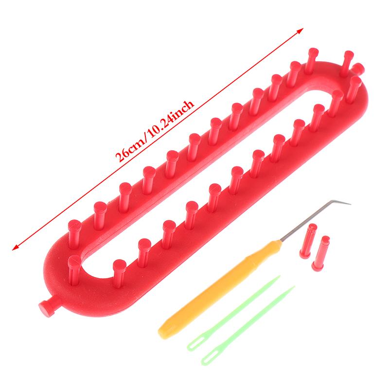 Прямоугольный шарф, ткацкий станок, набор, швейные иглы, шарфы, инструмент для рукоделия своими руками