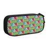 Cute Albert Hofmann LSD Bicycles Day Pencil Cases for Girl Boy Large Storage Acid Blotter Party Pencil Box School Accessories
