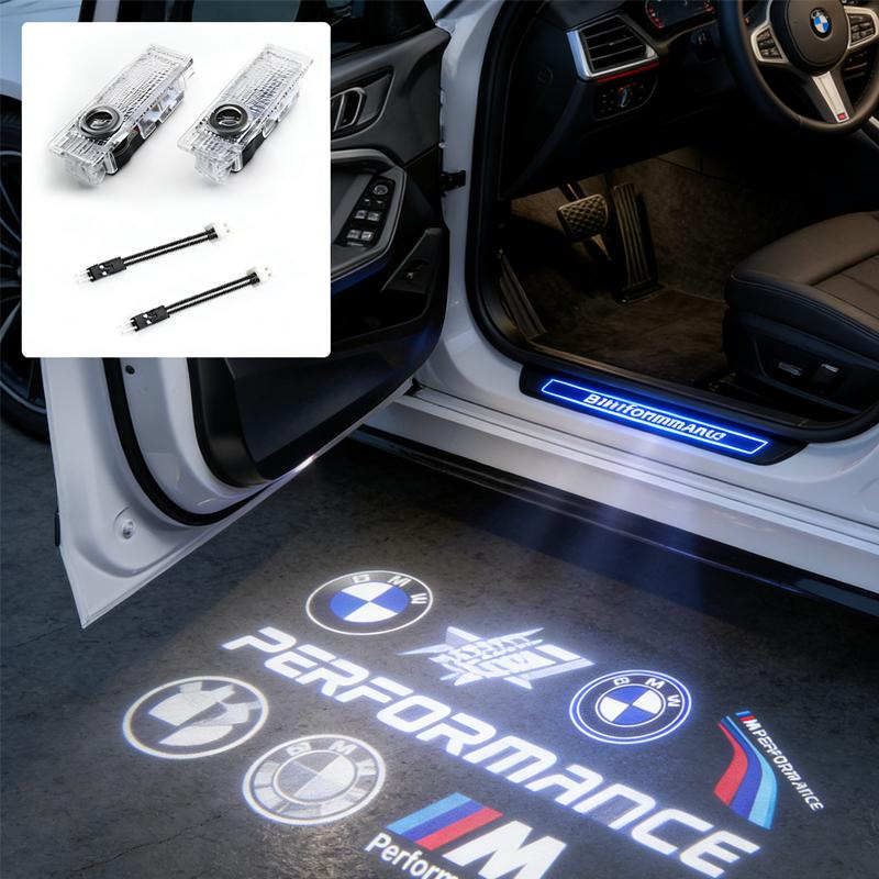 Hot For BMW M For BMW E90 E60 E46 E93 F20 F21 F30 F31 F32 F33 F34 F15 F10 F01 F11 Led Car Projector Logo Door Light Welcome Ghost Shadow Lamp