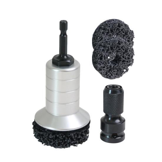 Wheel Hub Resurfacing Kit Precision Rust Removal Tool Wheel Stud Cleaner Easy Installation Automotive Maintenance Kit