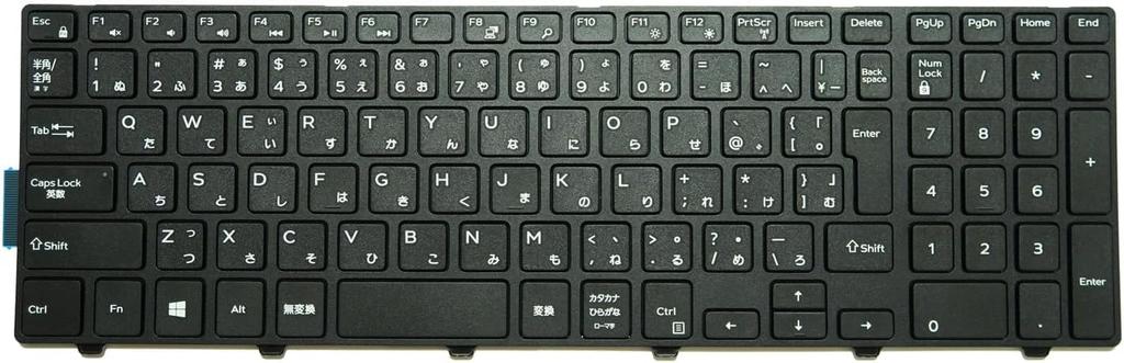 PH@ (Замена) Японская клавиатура для Dell Inspiron 15-3000, 15-5000, 15-7000, 17-5000 и Vostro 15 3000 (3546/3549/3558/3559) Серии