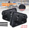 Motorcycle Saddle Bag PU Leather Side Hanging Bag Left/Right/A Pair Of Black Simple Durable And Wear-Resistant Hanging Bags