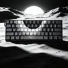 129 Keys Corona Theme 5 Sides Dye Sub PBT Keycap Side Print Shine Through Keycaps Cherry Profile for Gaming Keyboard MX Switches