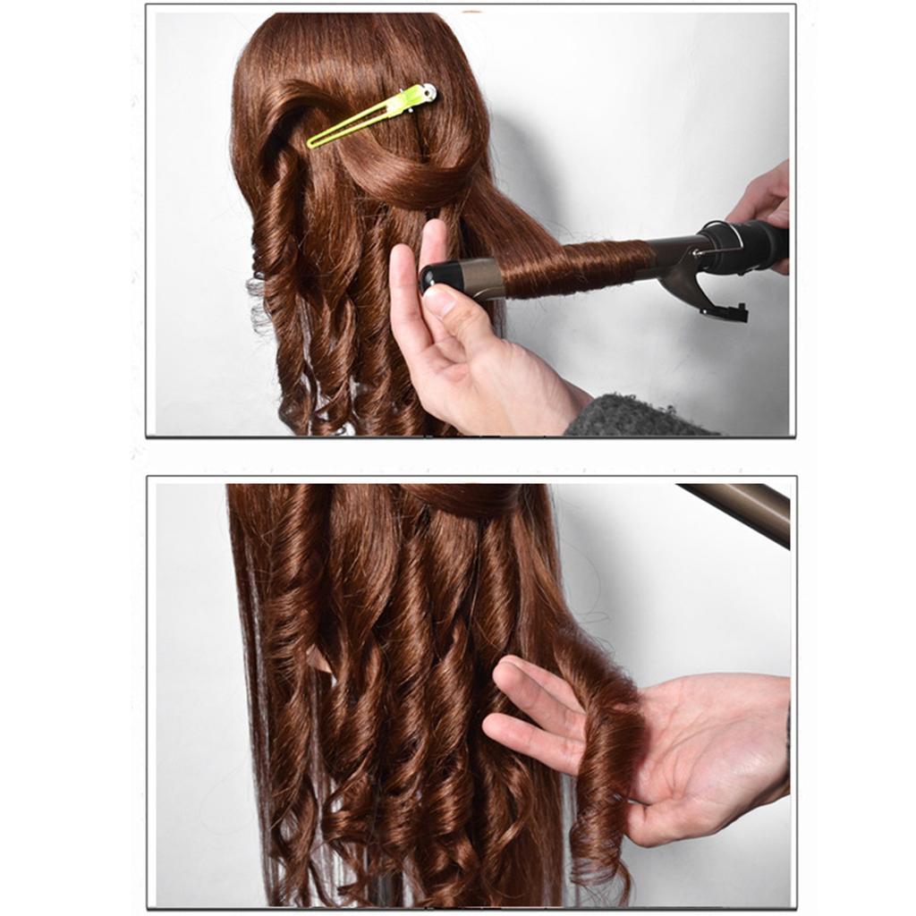 Американская голова манекена, голова манекена с настоящими волосами для укладки с макияжем, 20 дюймов