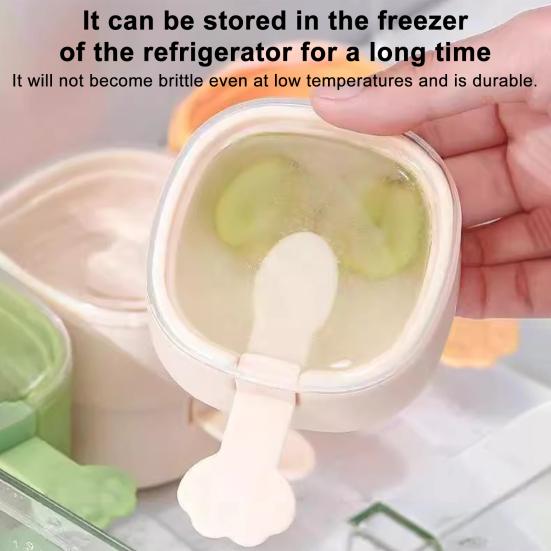 Yousheng 3 шт. Форма для мороженого DIY Popsicle Maker Stackable Многоразовая форма для мороженого с палочками Самодельная форма для многослойного мороженого для детей