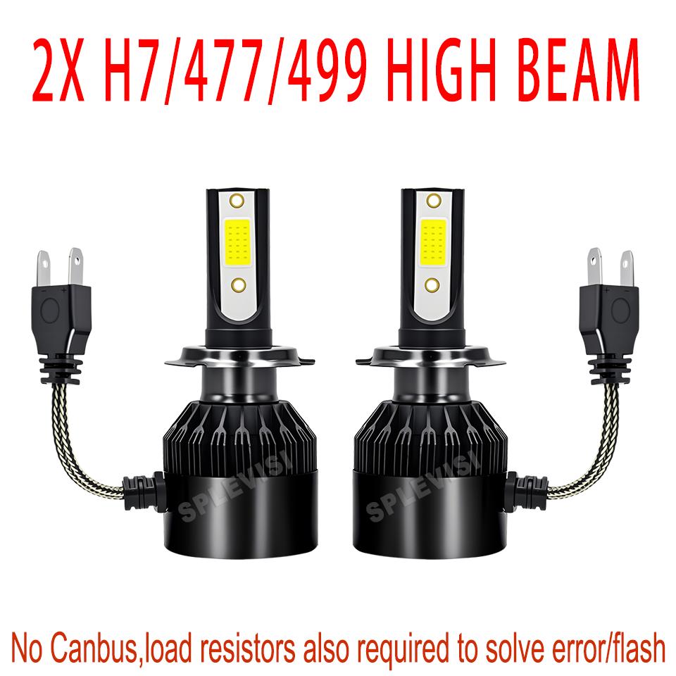 3-year warranty LED High Low Beam Efficient Heat Dissipation 60,000-Hour Lifespan For Kia Ceed 2018