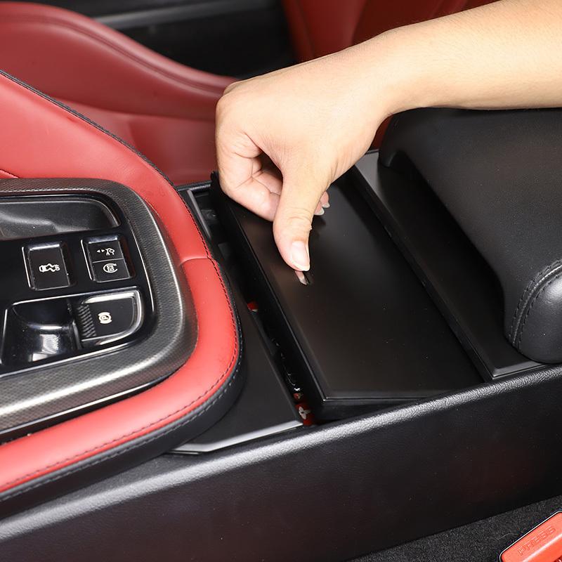 ABS Матовый Черный Для Jaguar F-TYPE 2013-2024 Панель Стакана Воды Центральной Консоли Автомобиля Рамка Подъема Стекла Аксессуары для Интерьера Автомобиля