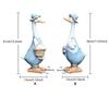 Скульптура утки Искусственная садовая скульптура Смола Новинка Садовые статуи Патио Наружный декор