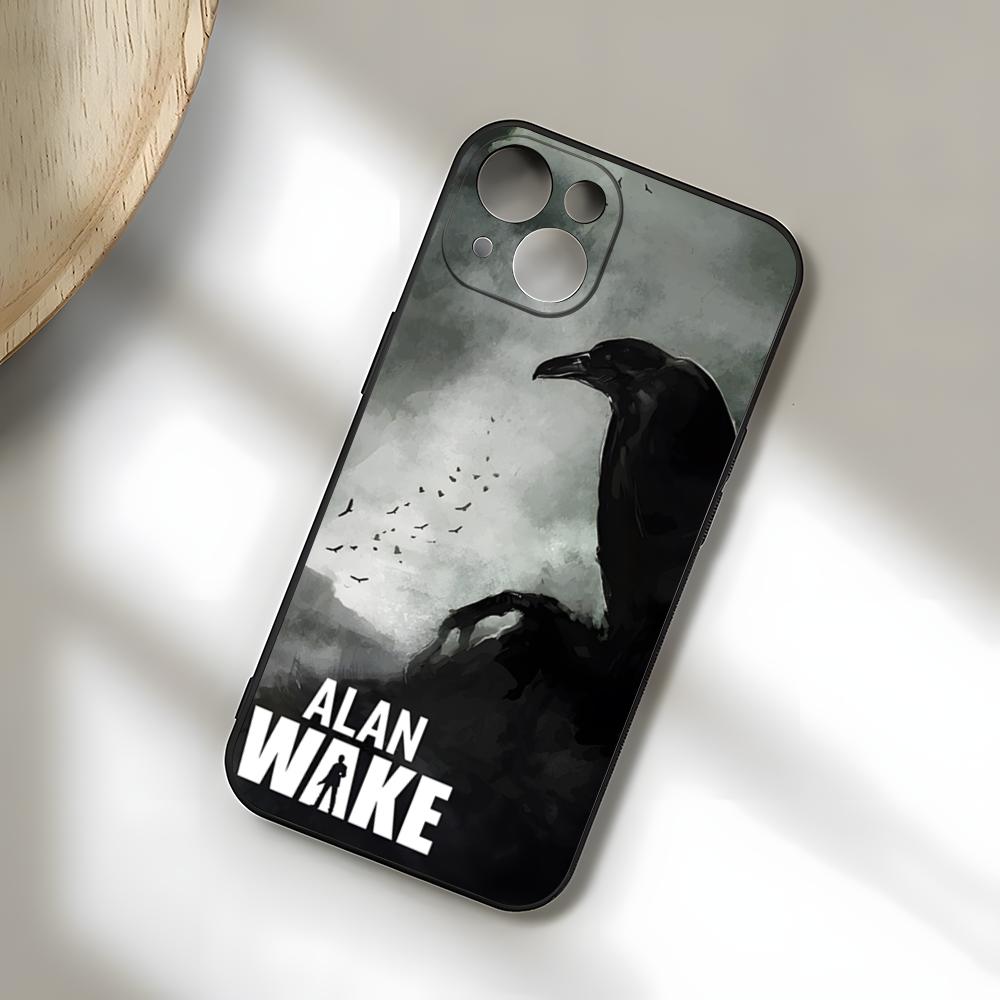 A-Кейс для телефона с игрой Alan Wake 2 для IPhone 17 Pro Max 15 Pro 16 14 Plus 12 13 Mini 11 Pro Ударопрочный Мягкий чехол