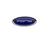 Ford Car Emblem Badge Sticker 11.5x4.5CM | Front Hood & Rear Trunk Tailgate | For Fiesta Ranger Mondeo Focus Escape Kuga Edge GMSBD1