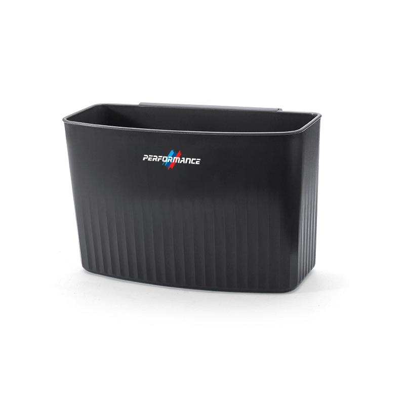 Car ABS Plastic Hanging Multi-Functional Storage Box Trash Can Accessories For BMW E90 G80 M3 G30 M5 F82 F83 F20 F21 G42 F95 F96