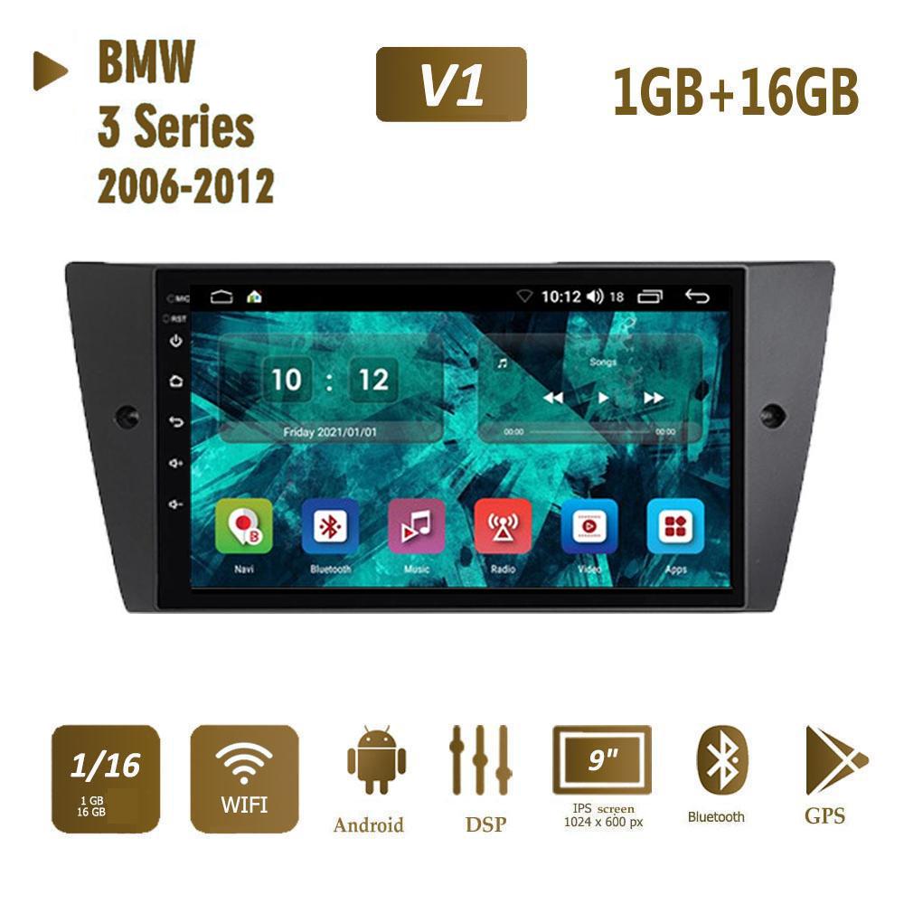 Wireless Android Car Stereo Radio Carplay For BMW 3 Series E90 E91 E92 E93 2006-2012 Multimedia Video Player GPS Navigation WIFI 2+32GB