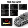 Бортовой компьютер OBD2, автомобильный проекционный дисплей, HUD, цифровой спидометр, дисплей поездки, скорость, расход топлива, датчик температуры, сигнализация