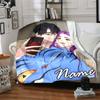 Customizable KPop Demon Hunters43 Throw Blanket – Personalized Name, All-Season Cozy Snug Blanket, Machine Washable, Personalized Blanket