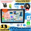 7"/9"/10" автомобильный радиоприемник Android 13 Androidauto Carplay WIFI GPS автомобильный аудиоплеер автомобильный мультимедийный проигрыватель для Hyundai Nissan Toyota Kia