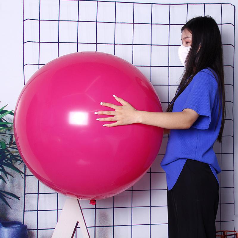 36 Inch Jumbo Latex Balloon in Assorted Colors 36 Inch Round Latex Balloon
