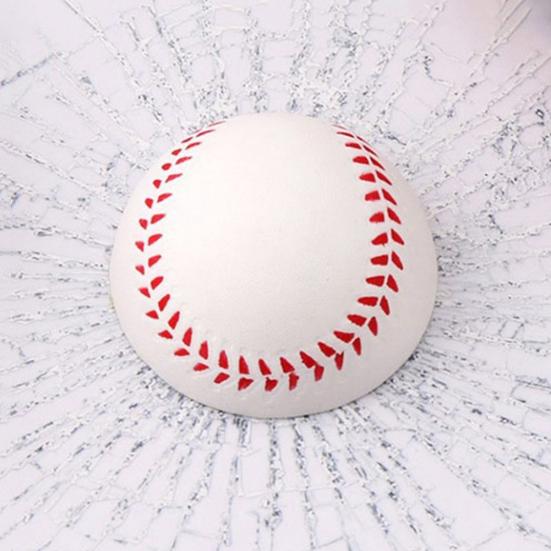 3D Baseball Football Tennis Ball Hits Car Body Car Stickers Auto Window Decals