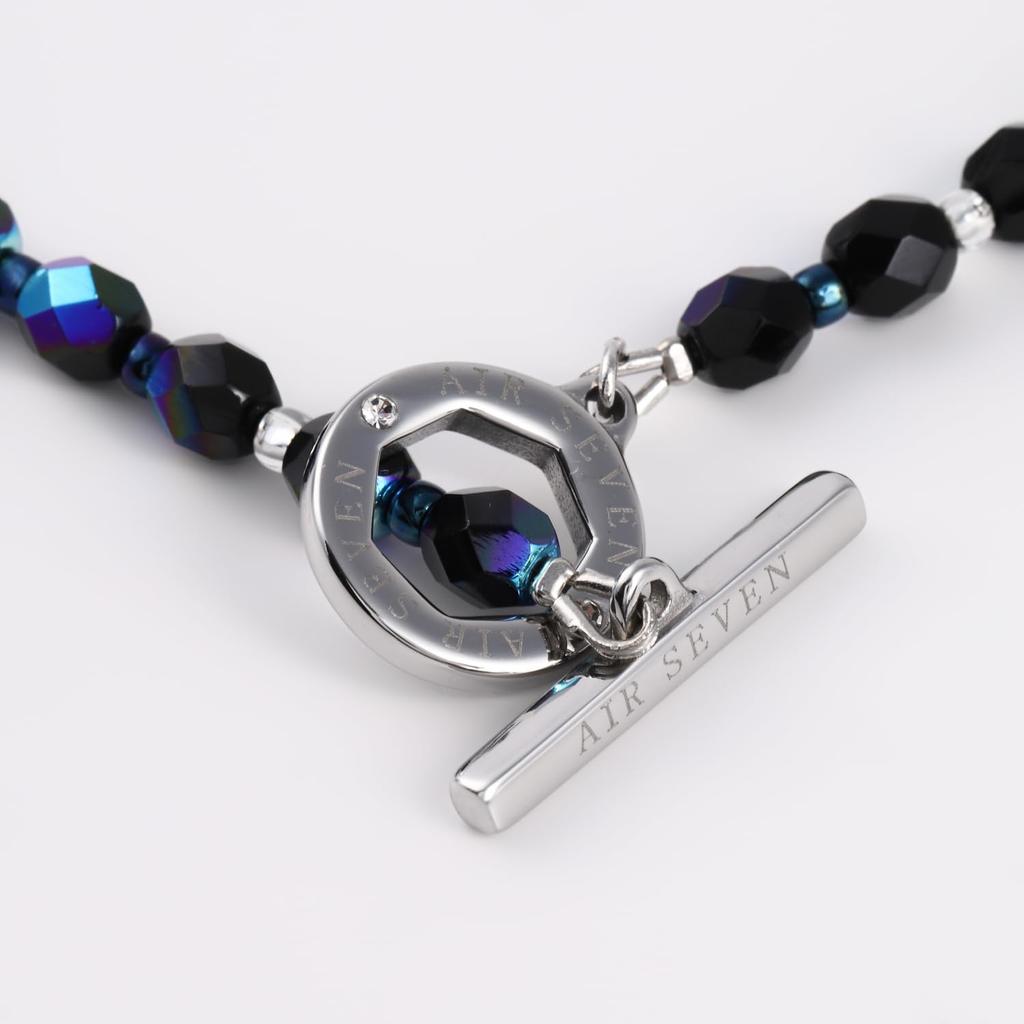 Магнитное ожерелье из чешского стекла Czechglass Жесткие плечи способствуют циркуляции крови Стильное унисекс управляемое медицинское оборудование Сделано в Японии [MIONO] [AIR