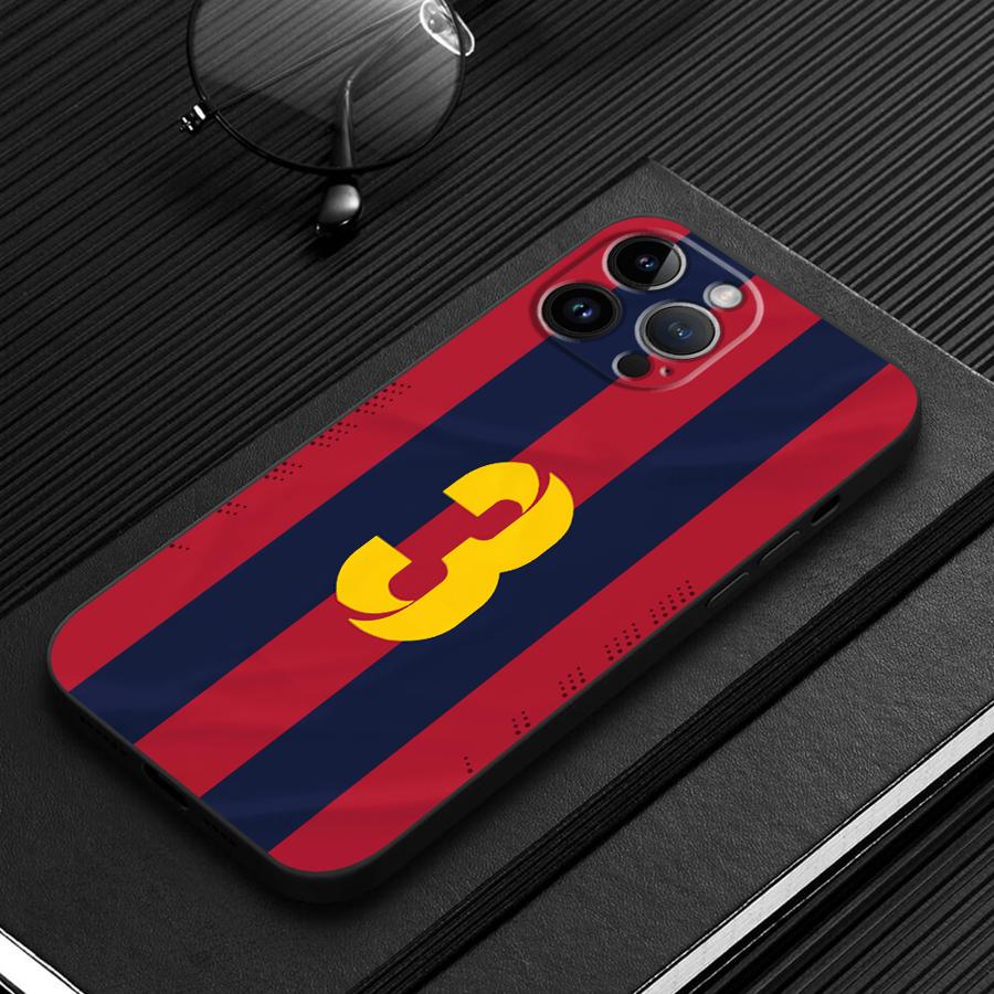 Футбольный номер Funda Чехол для телефона Чехол для телефона для Apple iPhone 17 Pro Max 17e 13 12 14 15 Pro 7 8 Air 11 XR XS MAX 16