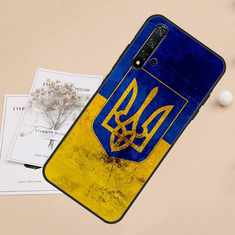 Ukraine Flag For Huawei Nova 12i 11i 8i 7i 3i 9 10 SE Y60 Y61 Y70 Y72 Y73 Y90 Y91 P20 P30 P40 Lite Case