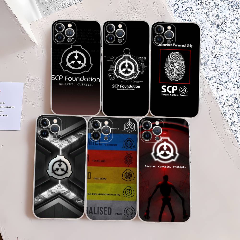 Популярный Sci-Fi Foundation Scp F-Foundation Для IPhone 17 16 15 14 13 12 11 Pro Max Plus Mini Funda Для Прозрачного Чехла