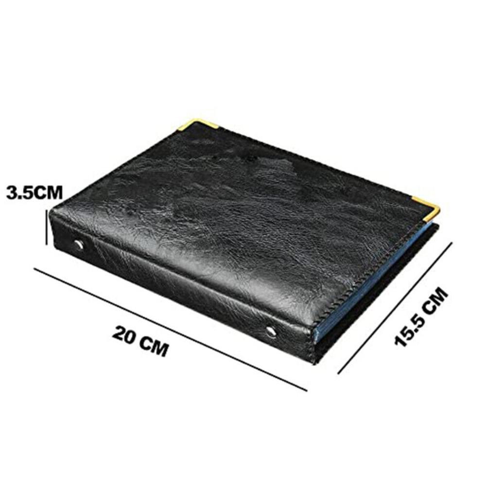 Чехол из искусственной кожи, 480 штук, сумка для хранения монет в пенни, книга для хранения монет, альбом для вырезок