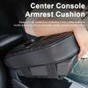 Подушка под подлокотник центральной консоли с подстаканником, износостойкая универсальная подушка для подлокотника, простая установка, портативный автомобильный подлокотник, наволочка