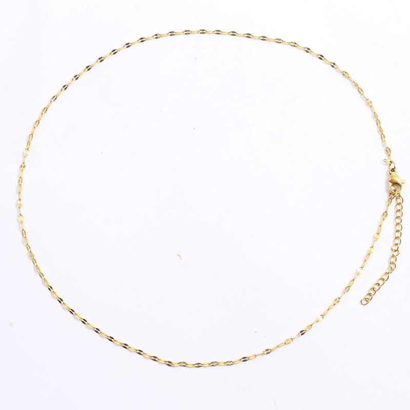 Ключица Ожерелье из Нержавеющей Стали 18K Золота - Сексуальный Стиль Ins