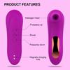 Russian Trade Silicone Teasing Massager: Rechargeable Vibrating Erotic Device for Women