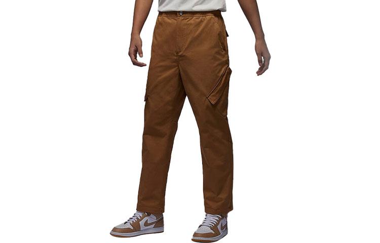 Jordan Essentials Чикаго Повседневные брюки Мужские Коричневые FB7306-231
