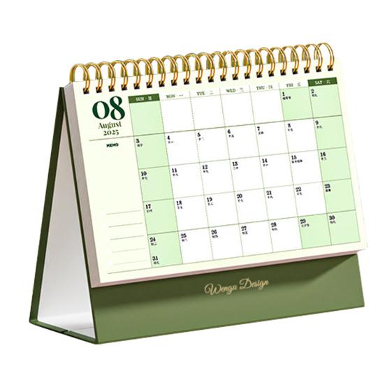 Мини настольный календарь 2026 Янв.2026 - Дек.2026 12-месячный планировщик Двойной проволочный переплет Стоячий перекидной Маленький настольный календарь для дома и офиса