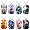 Anime Demon Slayer: Yaba Character Pendant Necklace Mens Womens Cosplay Jewelry
