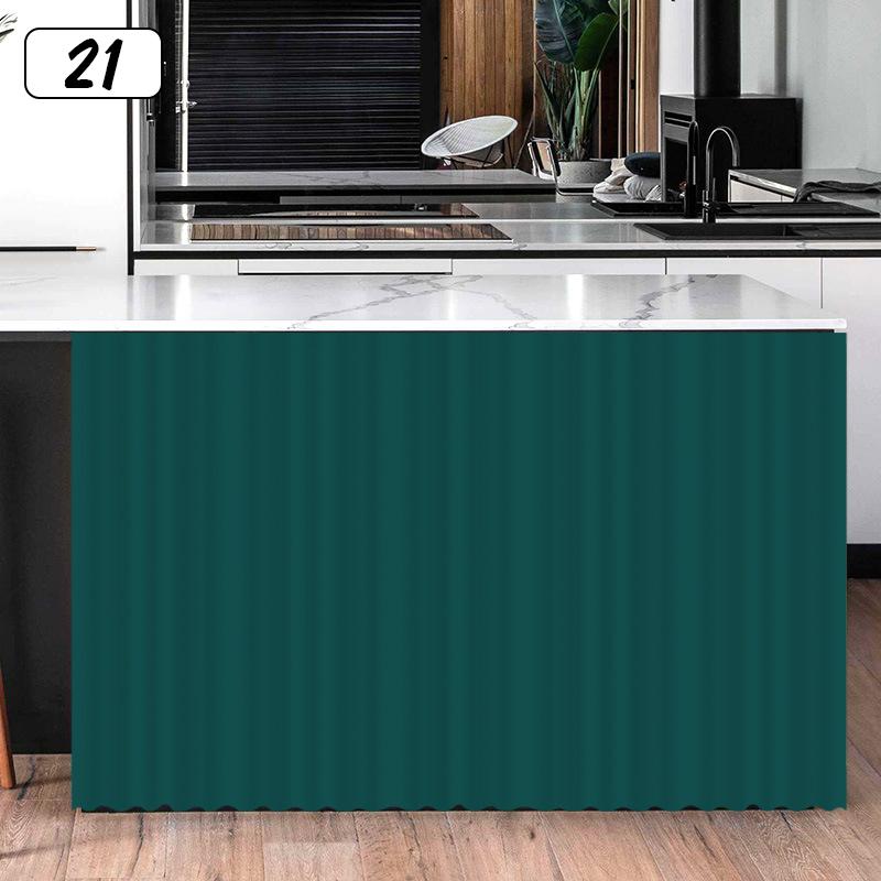 Однотонная занавеска для шкафа, кухонные занавески для полки, декоративная занавеска на дверцу шкафа, оконная занавеска, чехол на дверцу шкафа, домашний декор