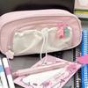 Multi-function Stationery Storage Bag Multi Layered Pen Pouch High Quality Pencil Box