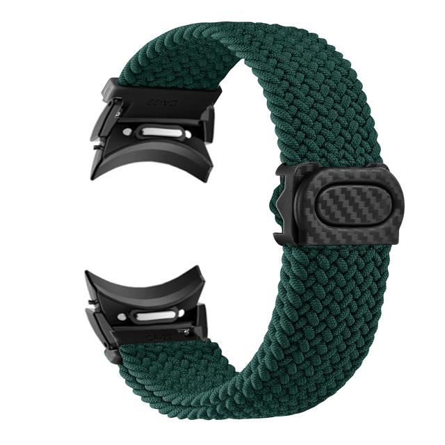 Плетеный ремешок без зазоров для Samsung Galaxy Watch 6 4 Classic/5 Pro/44mm 40mm 47mm 43mm correa Нейлоновый браслет ремешок Galaxy watch 6