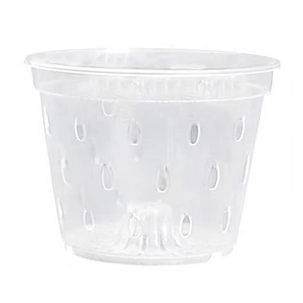 Clear Orchid Pot Orchid Flowerpot With Holes Plastic Ventilated Planter Plant Containers For Repotting Growing Outdoor