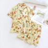 Summer New Women's Pajamas Set Viscose Fiber Short-sleeved Shorts Two-piece Set Thin Large Flower
