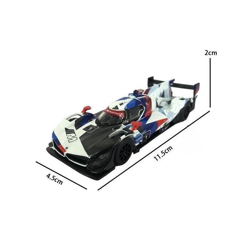 1/45 BMW M Hybrid V8 Super Racing Металлическая модель автомобиля Литье под давлением и Игрушечные транспортные средства Модель автомобиля Миниатюрная масштабная модель автомобиля для детей
