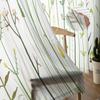 Weeds Fruits Leaves Flowers Branches Tulle Curtains for Living Room Kitchen Bedroom Sheer Tulle for Cafe Hotel Modern Home Decor