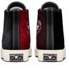 Кеды Converse Chuck Taylor All Star 1970-х годов с высоким верхом из парусины Beyond Retro для мужчин и женщин, черно-красные