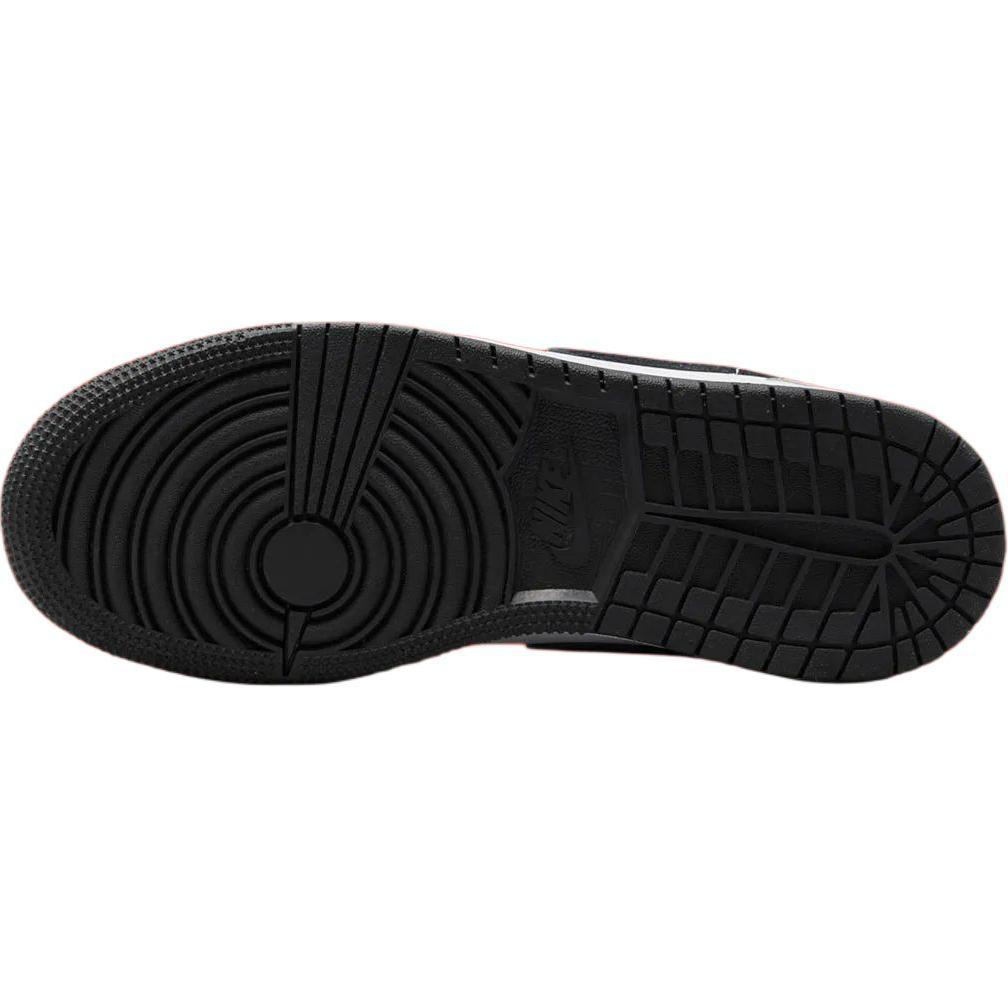 Кроссовки Air Jordan 1 Low GS Panda Toe Kids белые огненно-красные черные HF3188-106