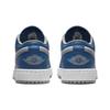 Детские кроссовки Air Jordan 1 Low GS True Blue Cement Cement-Grey White 553560-412