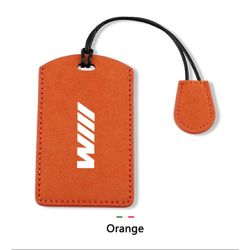 Suede Leather Car Smart NFC Card Key Case Cover Protector Shell Fob For BMW M 3 5 7 Series X1 X3 X5 X6 X7 535le Auto Accessories FY6
