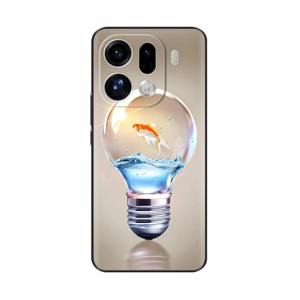 Чехол для OPPO Find X9 Pro X9Pro Мягкий Силикон ТПУ Защитная Задняя Крышка Для Oppo Find X9 Чехол Ударопрочный ТПУ Чехол для Телефона Funda