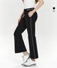 Duvic Women'S Pintuck Semi-Loose Fit Bootcut Pants Df2Wpt331