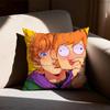 Аниме Eddsworld наволочка с Мэттом, повседневный стиль, декоративная, подходит для домашнего декора, без наполнителя