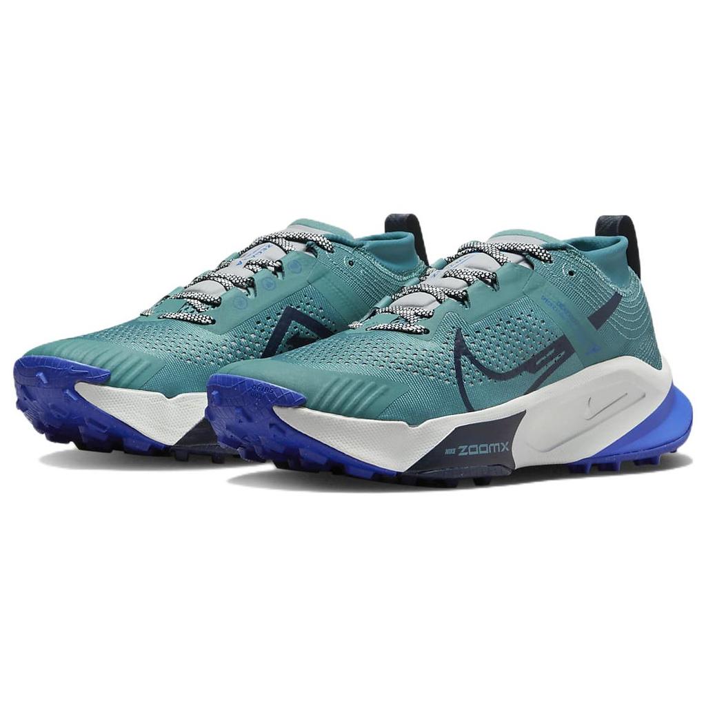 Новые Nike ZoomX Zegama Trail Минеральный бирюзовый/Голубой гонщик DH0623-301
