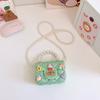 Stylish Mini Shoulder Bag For Girls With Cute Pearl Design And Versatile Colors
