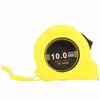 10m Tape Measure, Stainless Steel Ruler, Lightweight, Portable, High Accuracy, with Rewind Button, for Measuring and Sewing