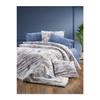 Double Sheet Elastic Duvet Cover Set Azalea Blue 6 Pieces